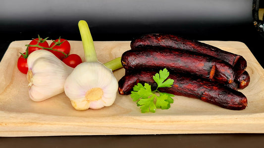 Rauchige Kaminwurzen