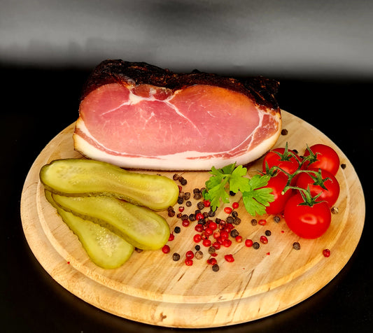 Kamingeräuchertes Schlegelstück 650 Gramm