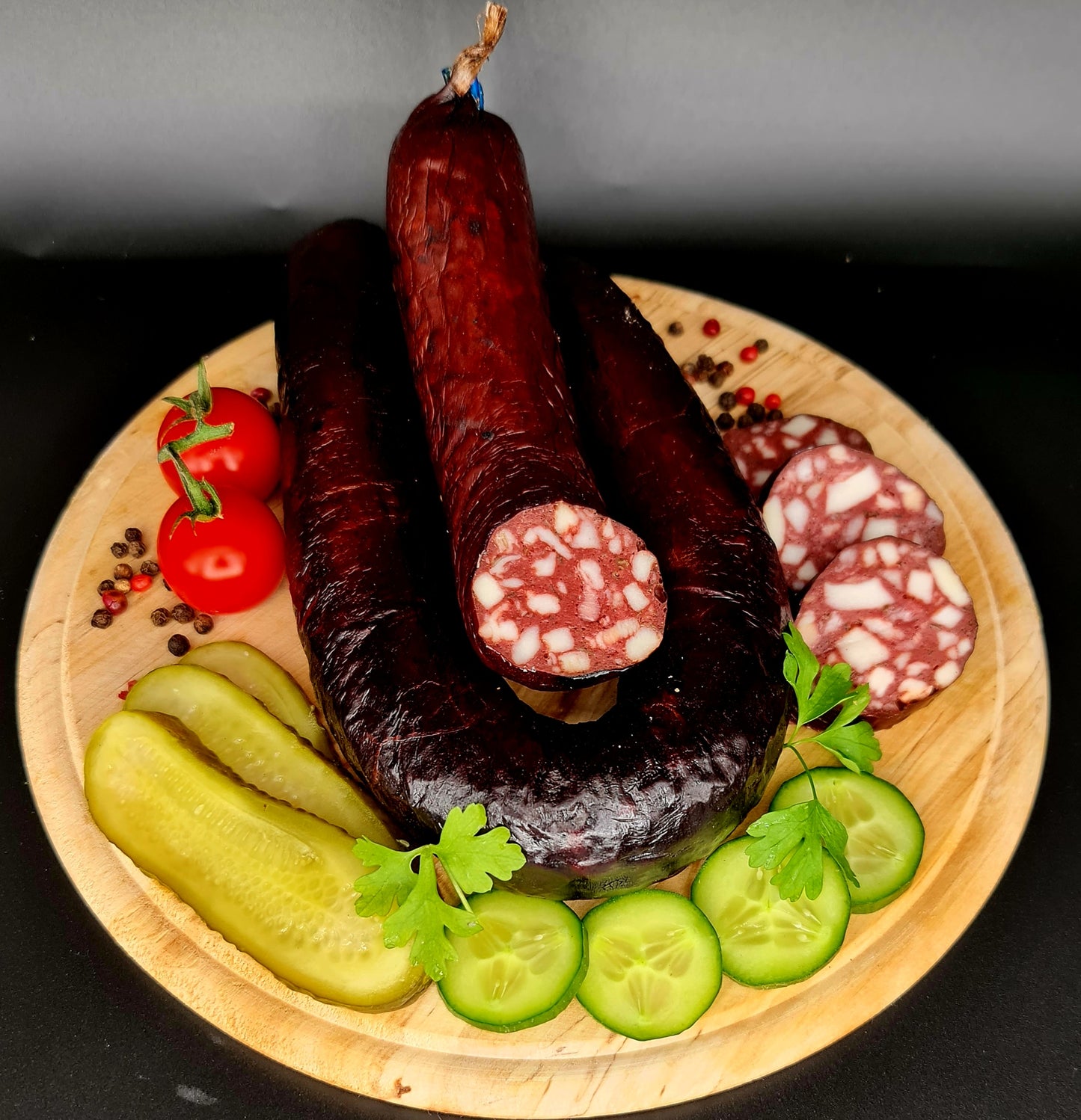 Herzhafte Schwarzwurst 1 Ring