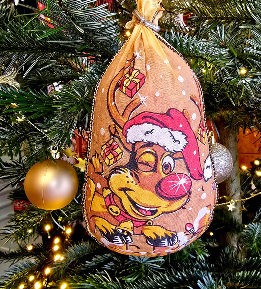 Weihnachtssalami Rudolf