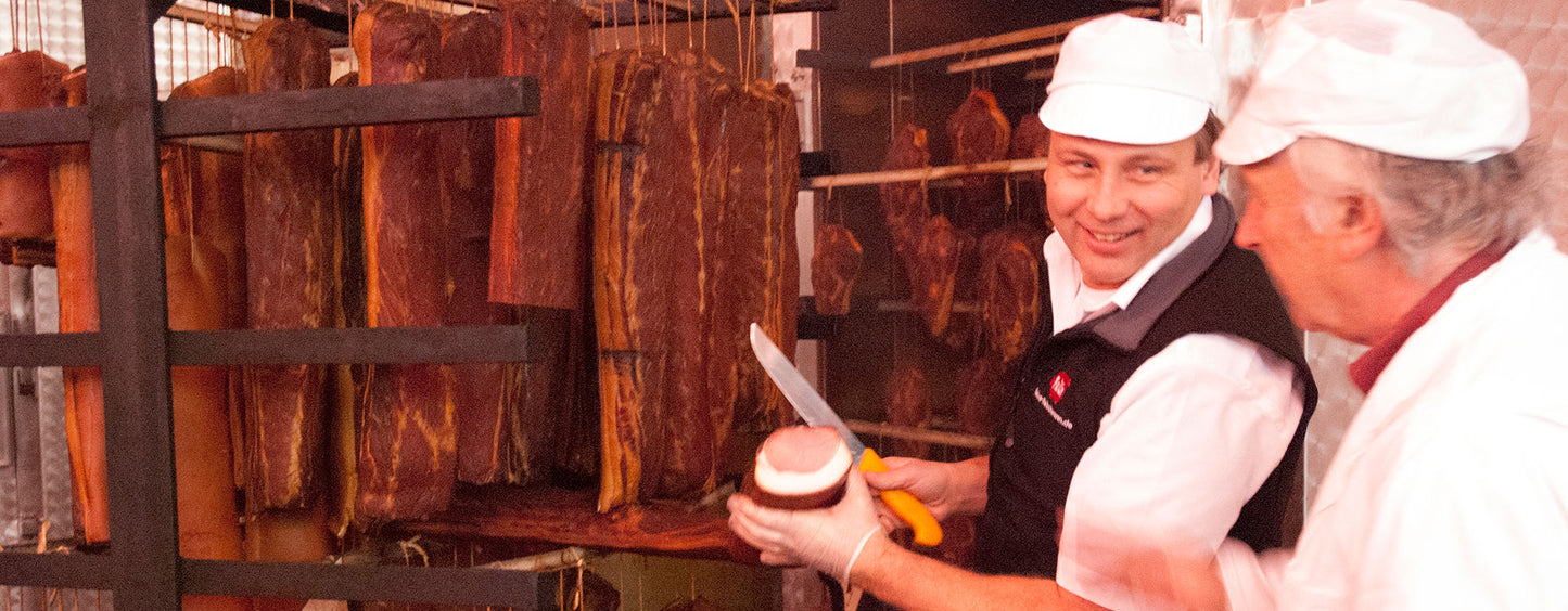 Oberpfälzer Kamingeräucherter Rücken 500 Gramm